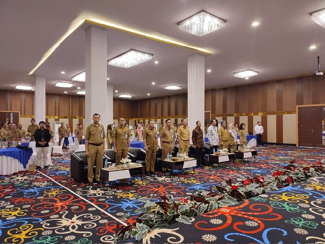 Sahli Yuas Elko Buka Rakor Penyelenggaraan Informasi Geospasial