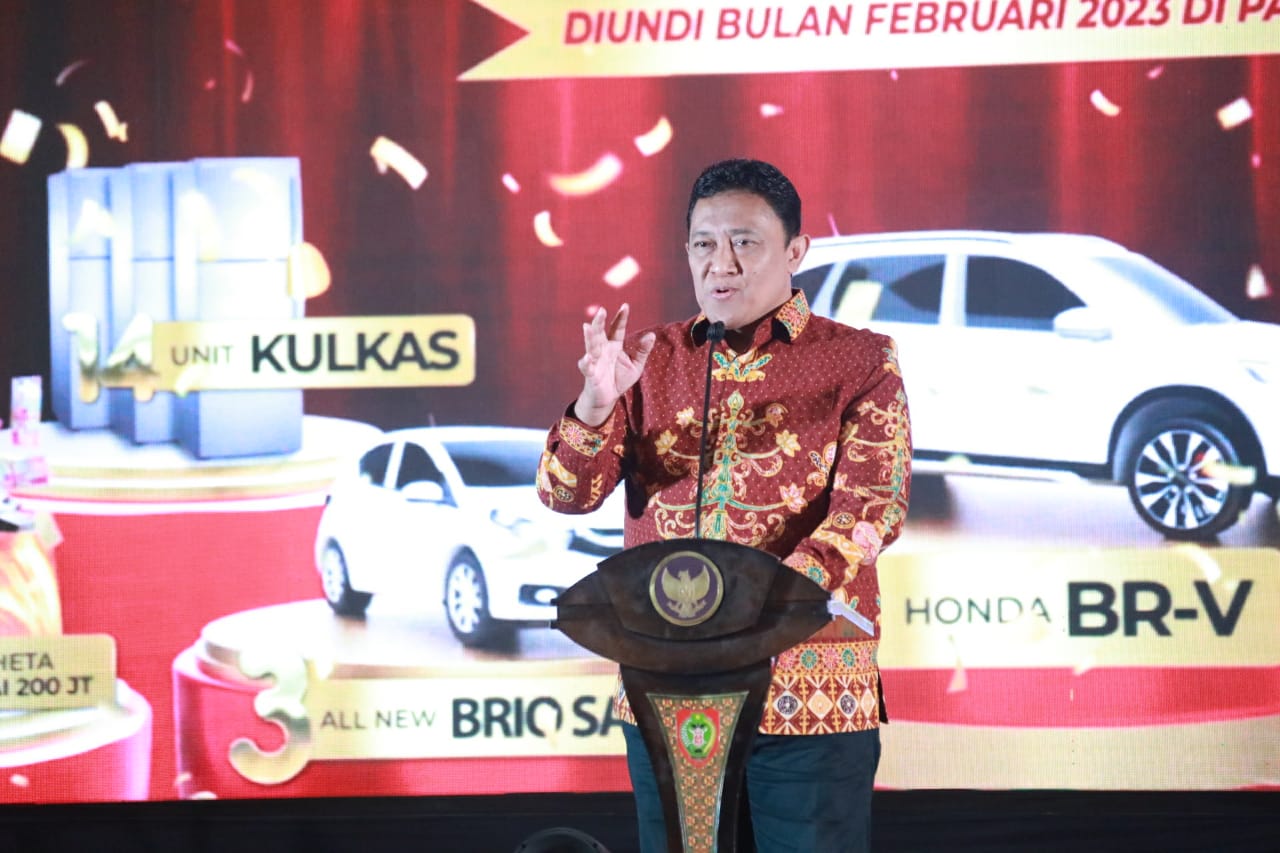 Wagub Kalteng Hadiri Acara Penarikan Undian Taheta Periode XXVI