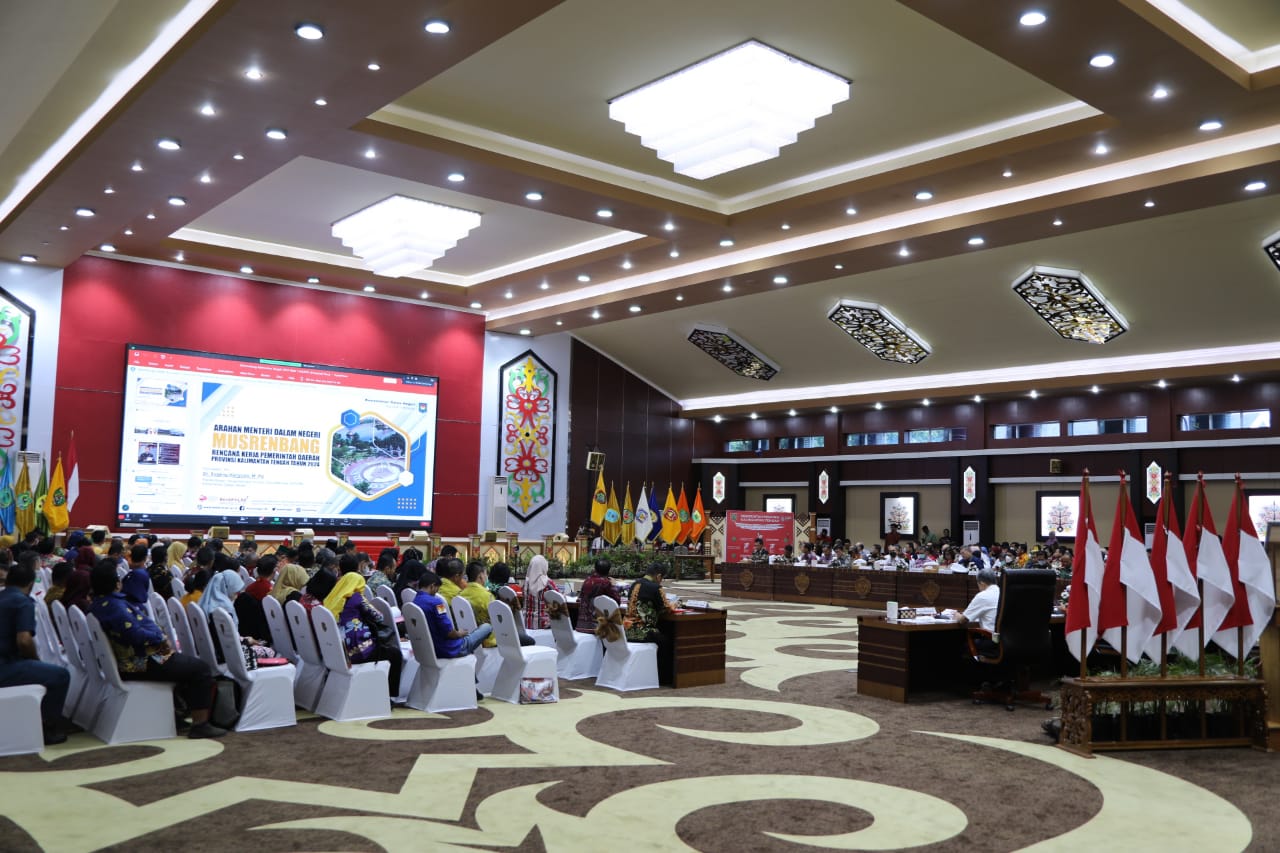 Wagub Kalteng Edy Pratowo Buka Musrenbang Prov. Kalteng Dalam Rangka Penyusunan RKPD Tahun 2024