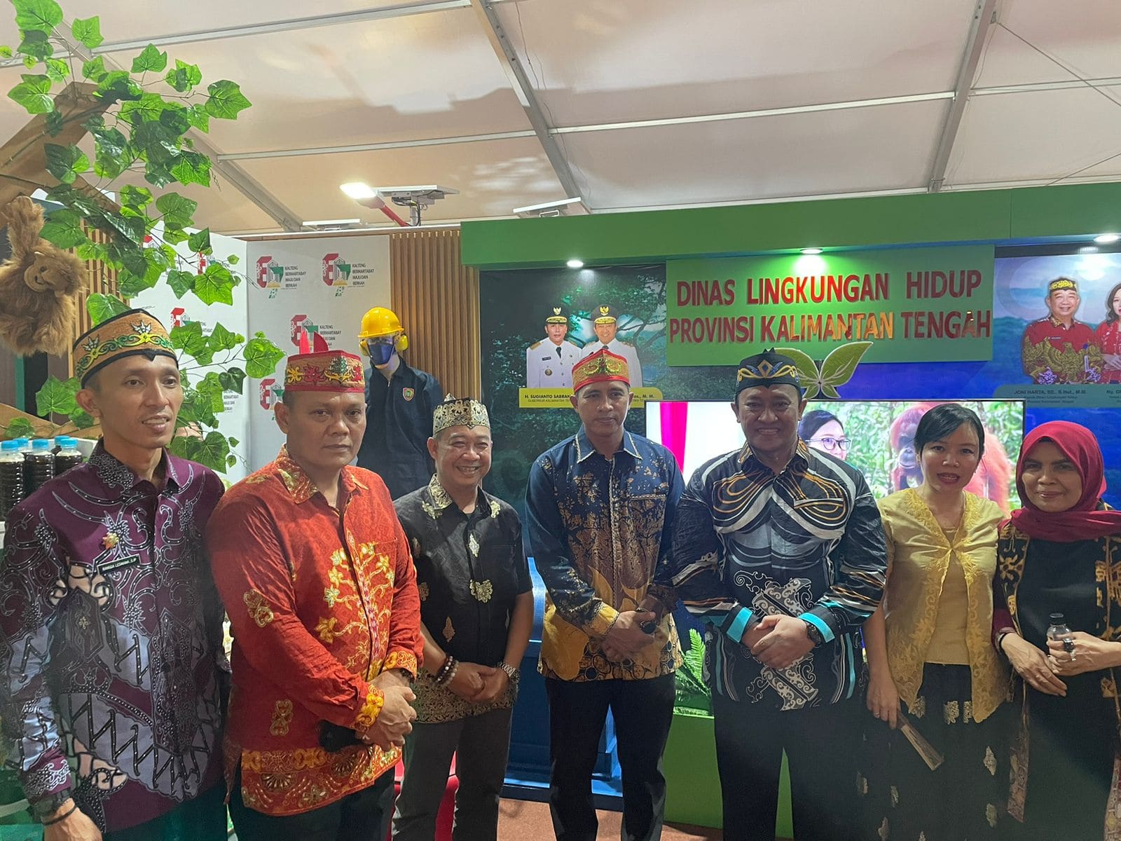 Kepala Dinas Lingkungan Hidup Prov. Kalteng Joni Harta Hadiri Kalteng Expo 2024