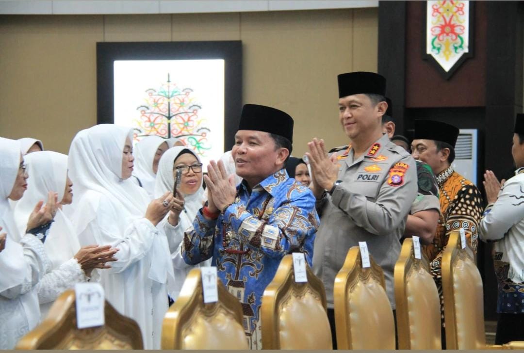 Gubernur Kalteng Agustiar Sabran Bersilaturahmi dengan Jamaah Calon Haji Kalteng