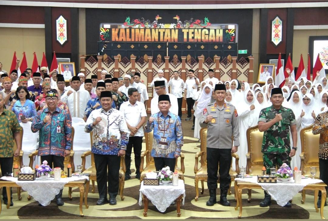 Gubernur Kalteng Agustiar Sabran Bersilaturahmi dengan Jamaah Calon Haji Kalteng