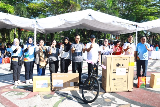 Wagub Kalteng Edy Pratowo Hadir dan Ikuti Senam Bersama