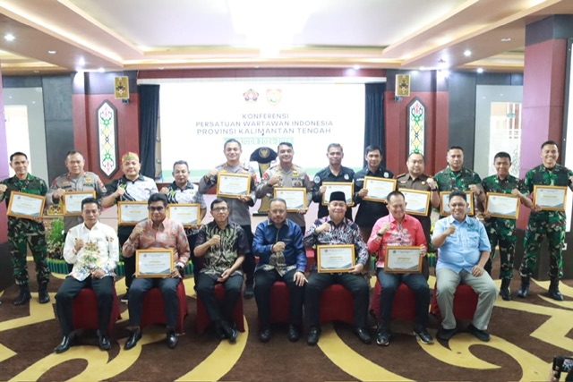 Sekda Nuryakin Berharap Pemprov Kalteng Bersama PWI Kalteng Bisa Berjalan Seiring dan Saling Mendukung