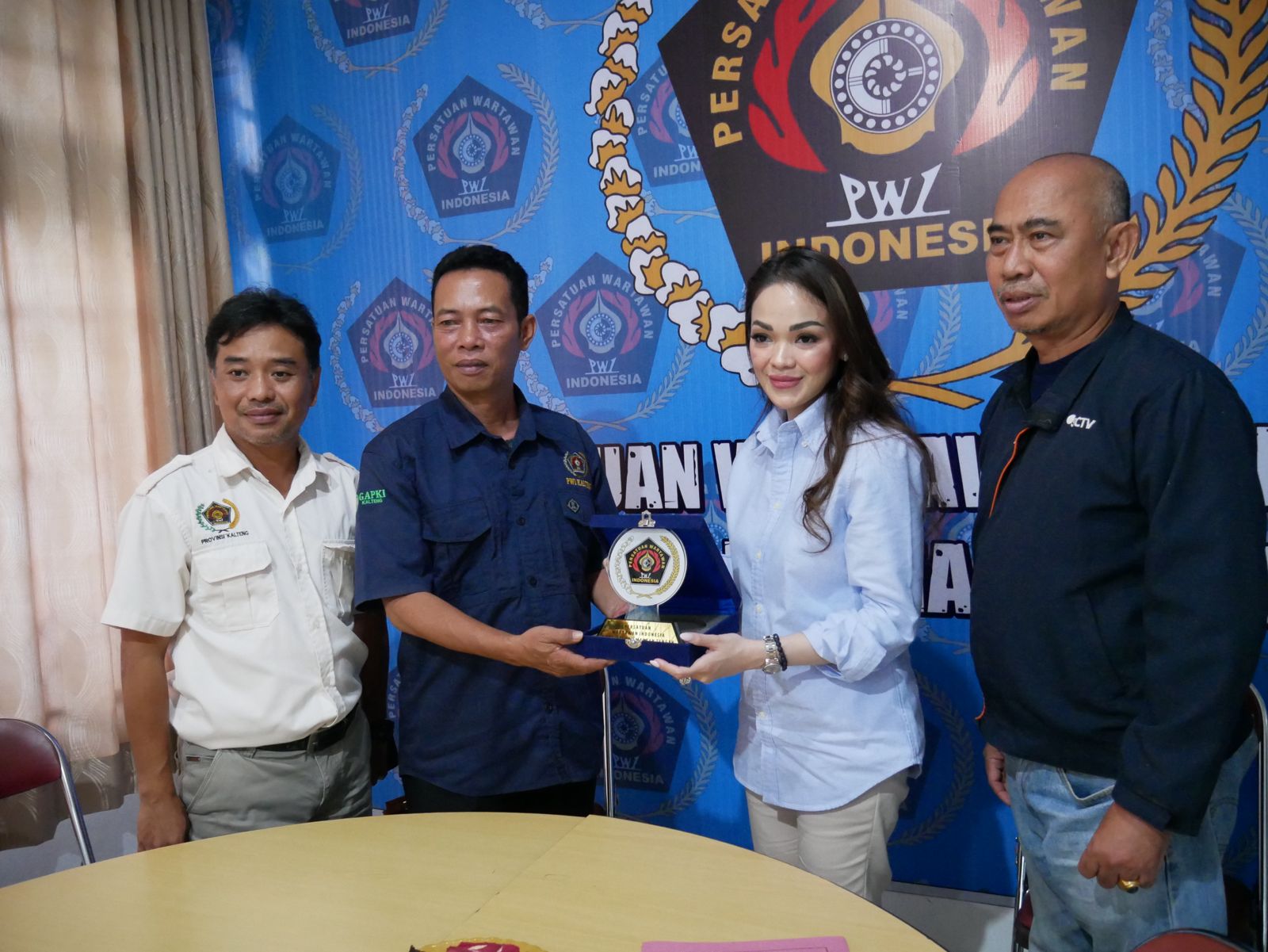 Andina Thresia Narang Serap Aspirasi PWI Kalteng