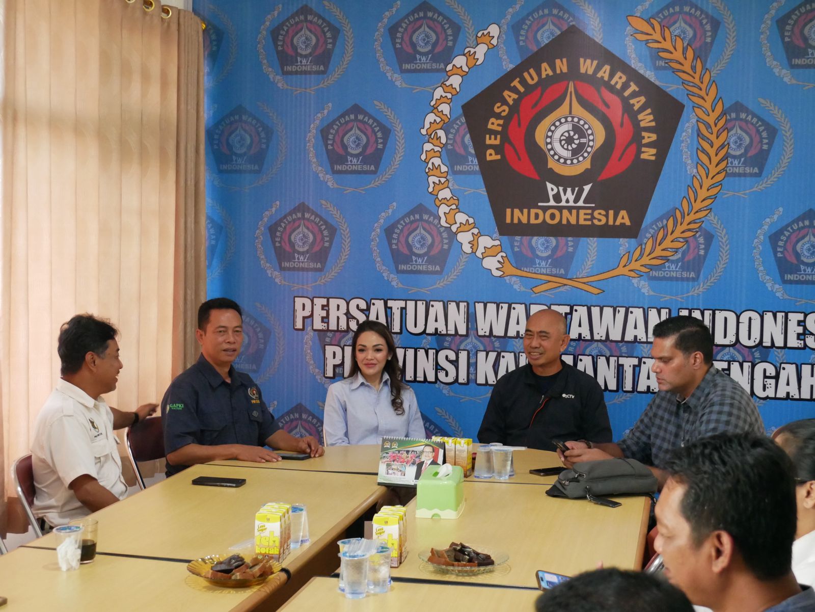 Andina Thresia Narang Serap Aspirasi PWI Kalteng