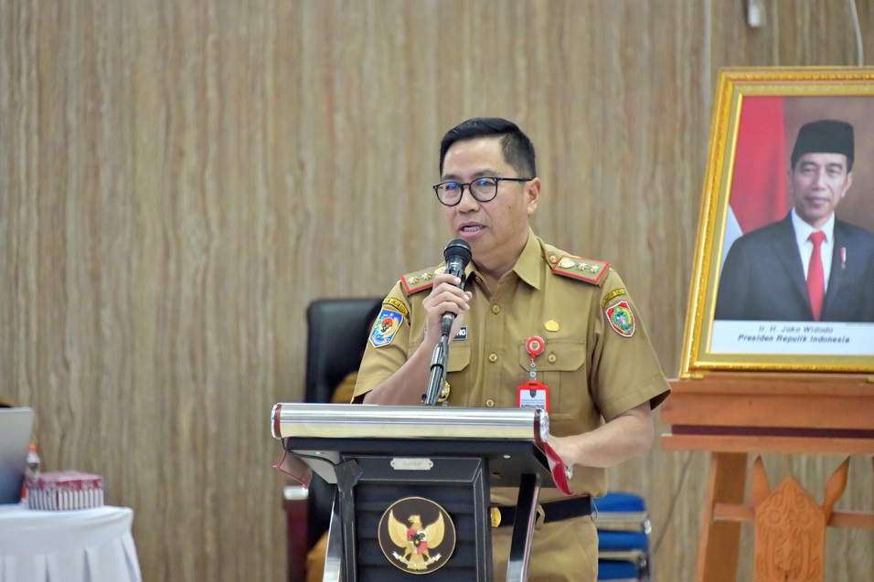 Kepala Bappedalitbang Leonard S Ampung Buka Pra Rakordalev Pelaksanaan Rencana Pembangunan Daerah Provinsi Kalteng