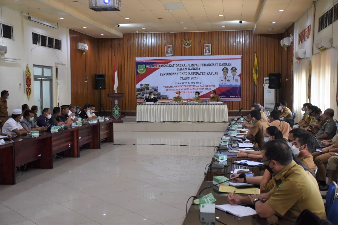 Pemkab Kapuas Gelar Penyusunan RKPD Tahun 2023