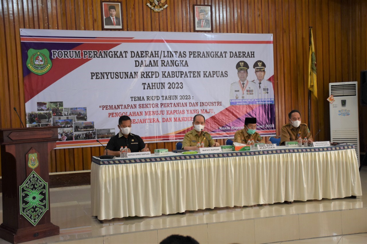 Pemkab Kapuas Gelar Penyusunan RKPD Tahun 2023