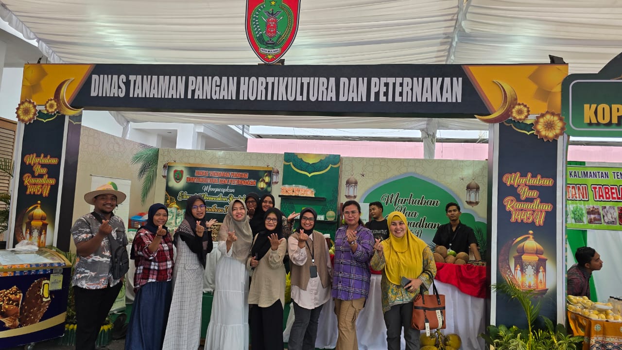 Dinas TPHP Prov. Kalteng Turut Dukung Kegiatan Gelar Pangan Murah di Acara Ramadhan Festival 1445 H