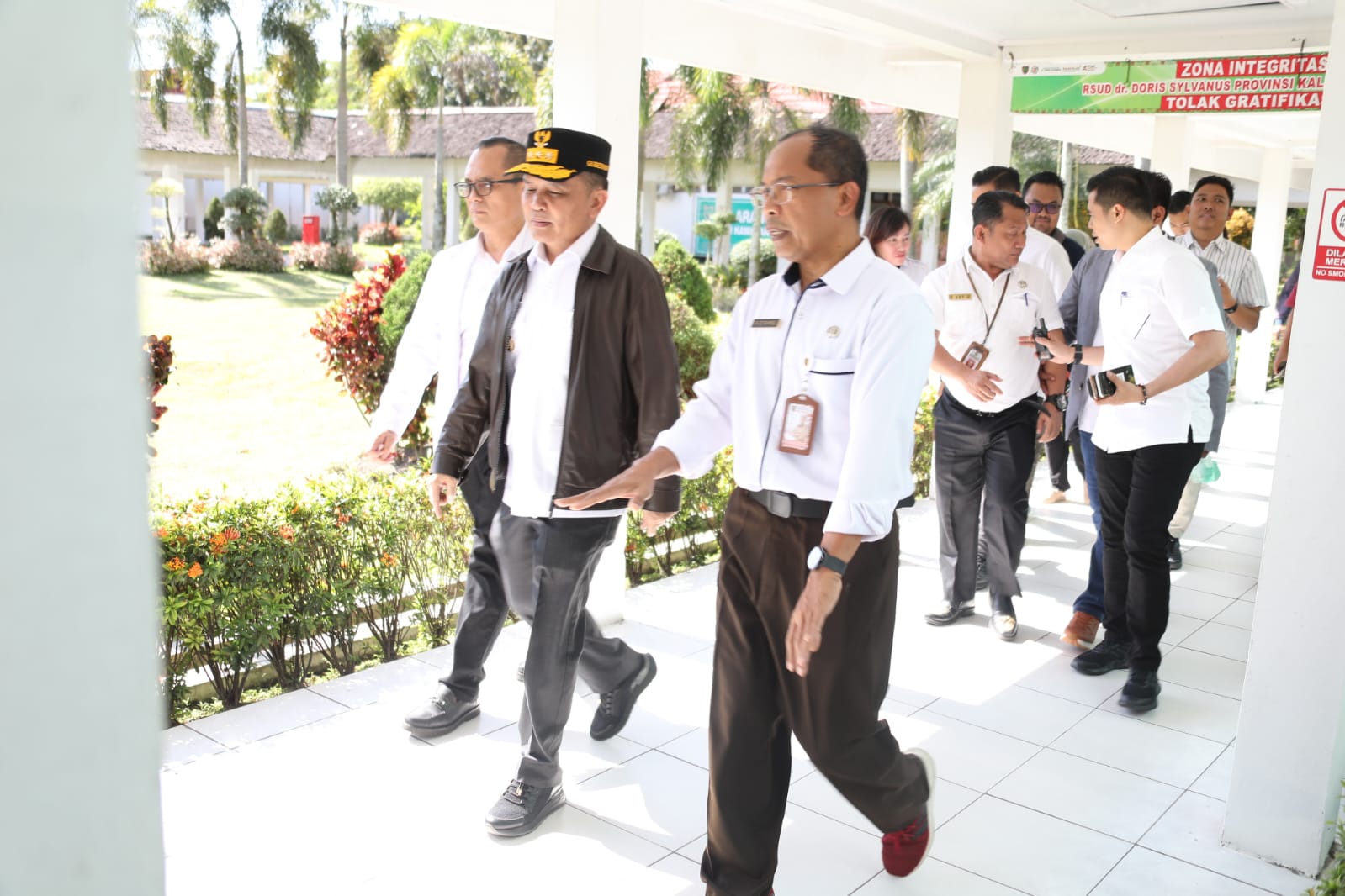Gubernur Kalteng Agustiar Sabran Tinjau Rumah Sakit Doris Sylvanus Palangka Raya