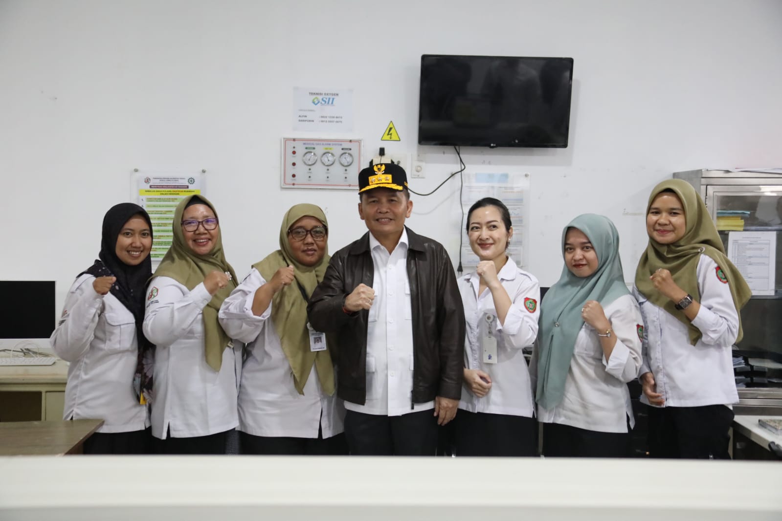 Gubernur Kalteng Agustiar Sabran Tinjau Rumah Sakit Doris Sylvanus Palangka Raya