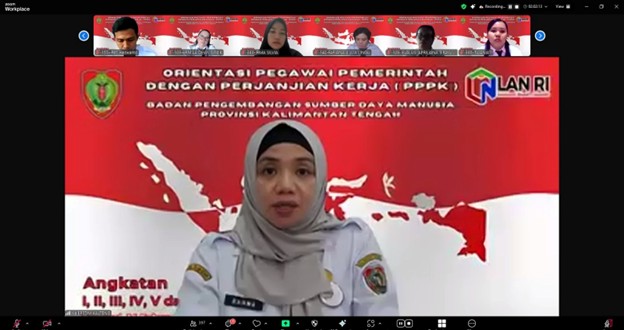 Penutupan Orientasi PPPK Angkatan III Provinsi Kalteng