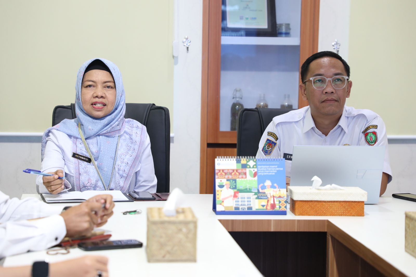 Dinas TPHP Prov. Kalteng Menerima Visitasi PPID Utama