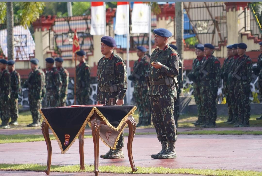 Gubernur Kalteng Agustiar Sabran Hadiri Upacara Serah Terima Jabatan Komandan Satuan Brimob Kepolisian Daerah Kalteng
