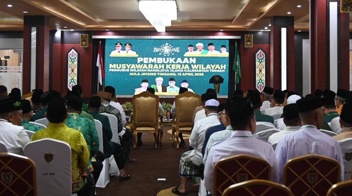 Wagub Kalteng Edy Pratowo Buka Musyawarah Kerja Wilayah PWNU Kalteng