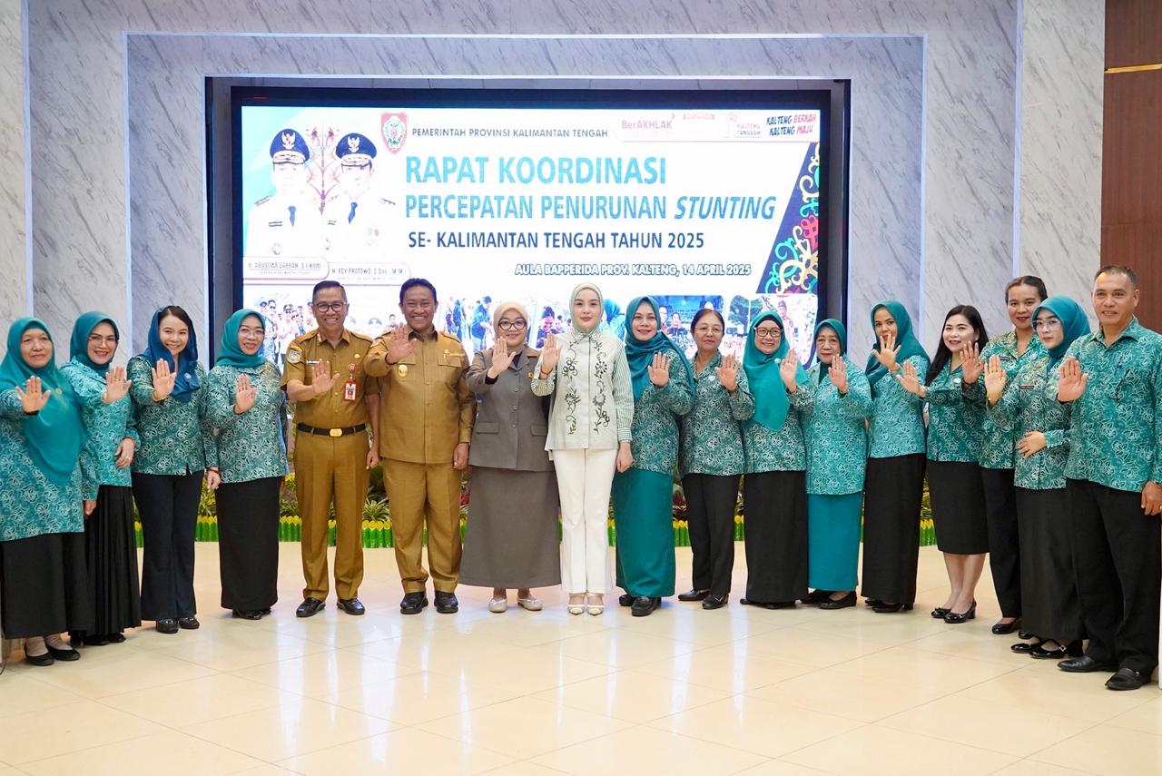 Wagub Kalteng Edy Pratowo Buka Rakor Percepatan Penurunan Stunting se-Kalteng