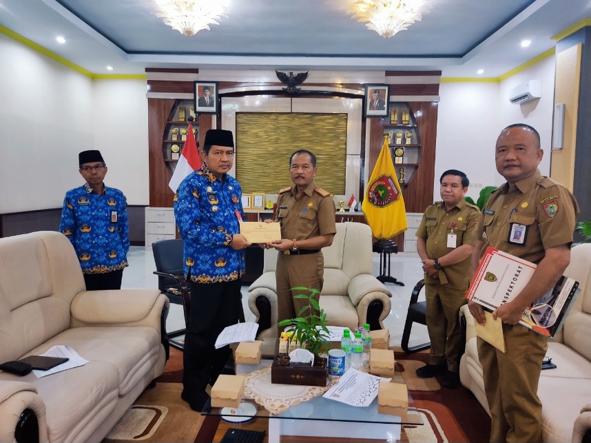 Inspektorat Daerah Prov. Kalteng Laksanakan Entry Meeting Pengawasan Penyelenggaraan Pemerintah Daerah Kabupaten Kotawaringin Barat