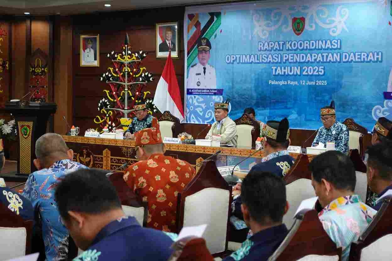 Bapenda Prov. Kalteng Gelar Rakor Optimalisasi Pendapatan Daerah