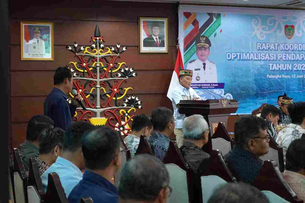Bapenda Prov. Kalteng Gelar Rakor Optimalisasi Pendapatan Daerah