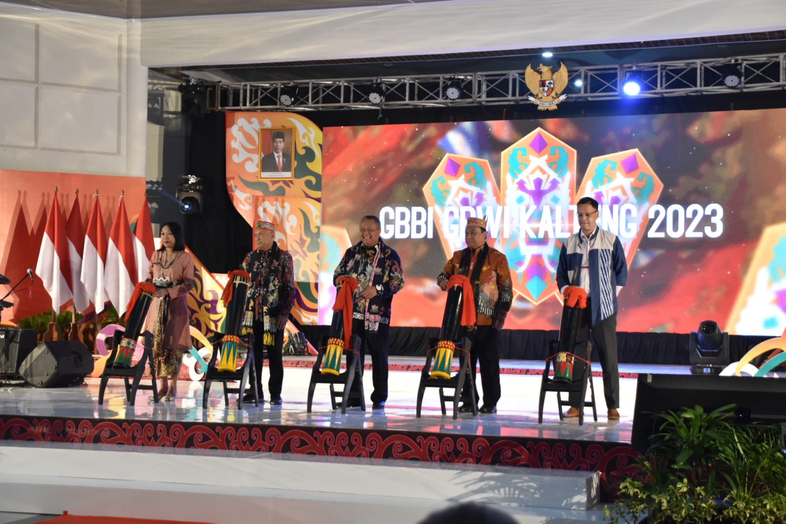 Wagub Kalteng Hadiri Opening Ceremony dan Harvesting GERNAS BBI dan BBWI Kalteng