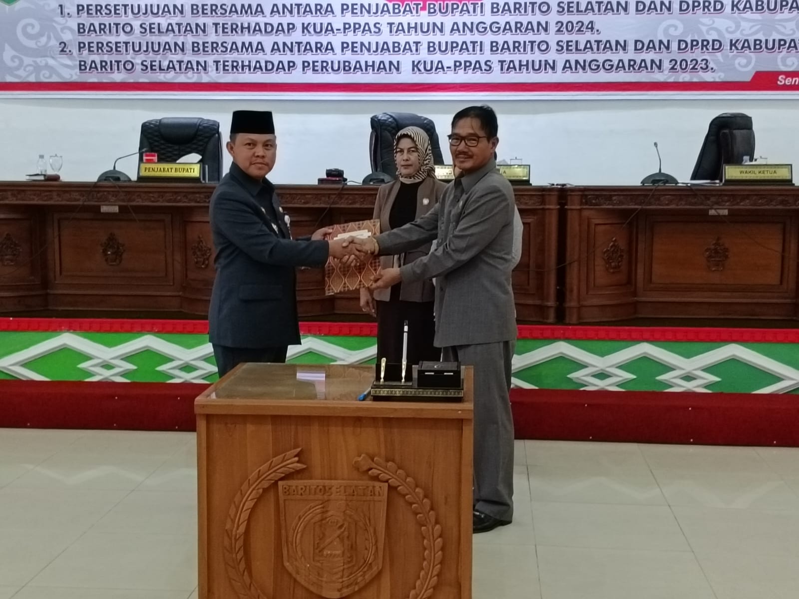 DPRD-Pemkab Barito Selatan Sepakati KUA-PPAS Perubahan 2023 dan KUA-PPAS 2024
