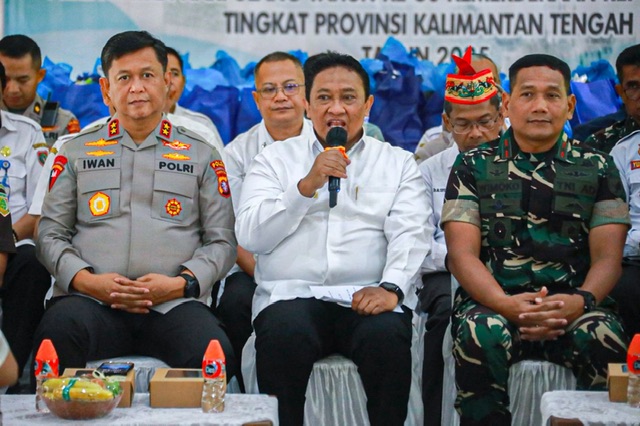 Peringati HUT ke-80 Kemerdekaan RI, Pemprov Kalteng Laksanakan Anjangsana ke Sejumlah Lokasi Sosial