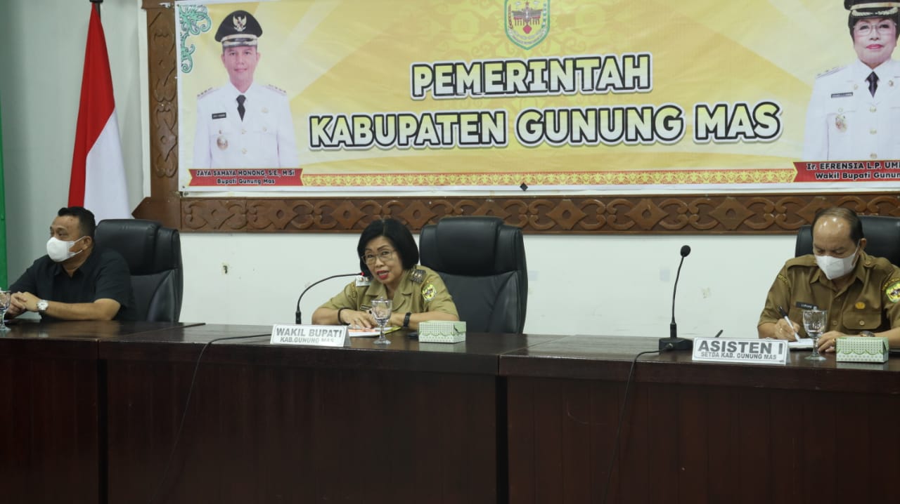 Pemkab. Gumas Gelar Pertemuan Dengan Pengurus Yayasan Galilea PRN Palangka Raya