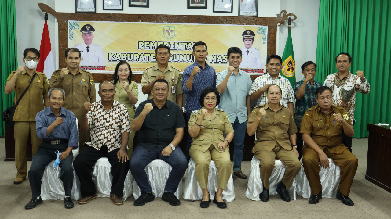 Pemkab. Gumas Gelar Pertemuan Dengan Pengurus Yayasan Galilea PRN Palangka Raya