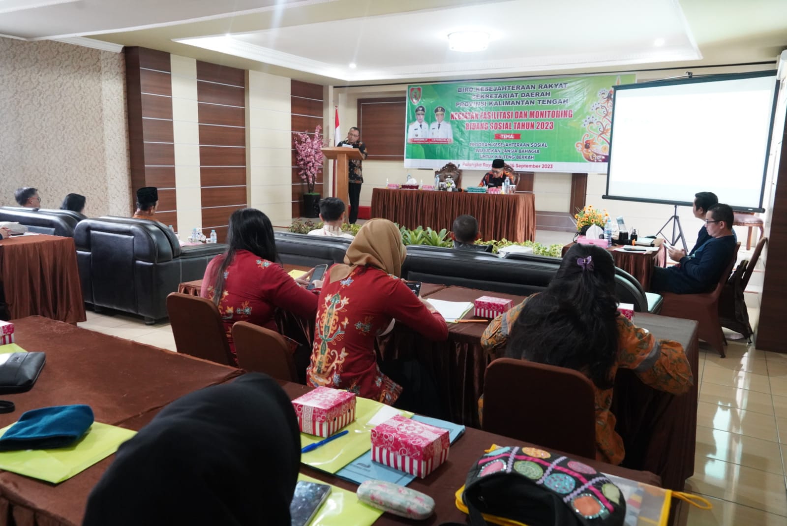 Asisten Adum Sri Suwanto Buka Kegiatan Fasilitasi dan Monitoring Bidang Sosial