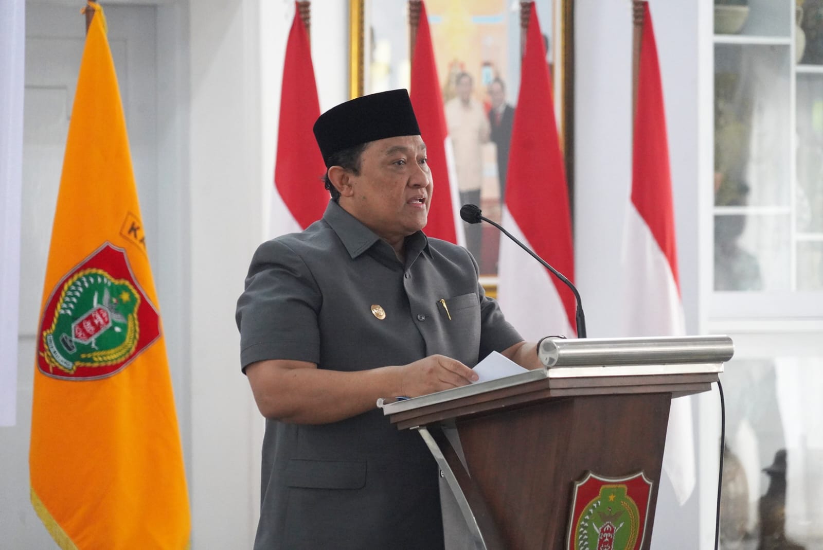 Gubernur Kalteng Agustiar Sabran Lepas 80 Kafilah Kalteng Menuju MTQ Nasional XXXI 2026 di Semarang