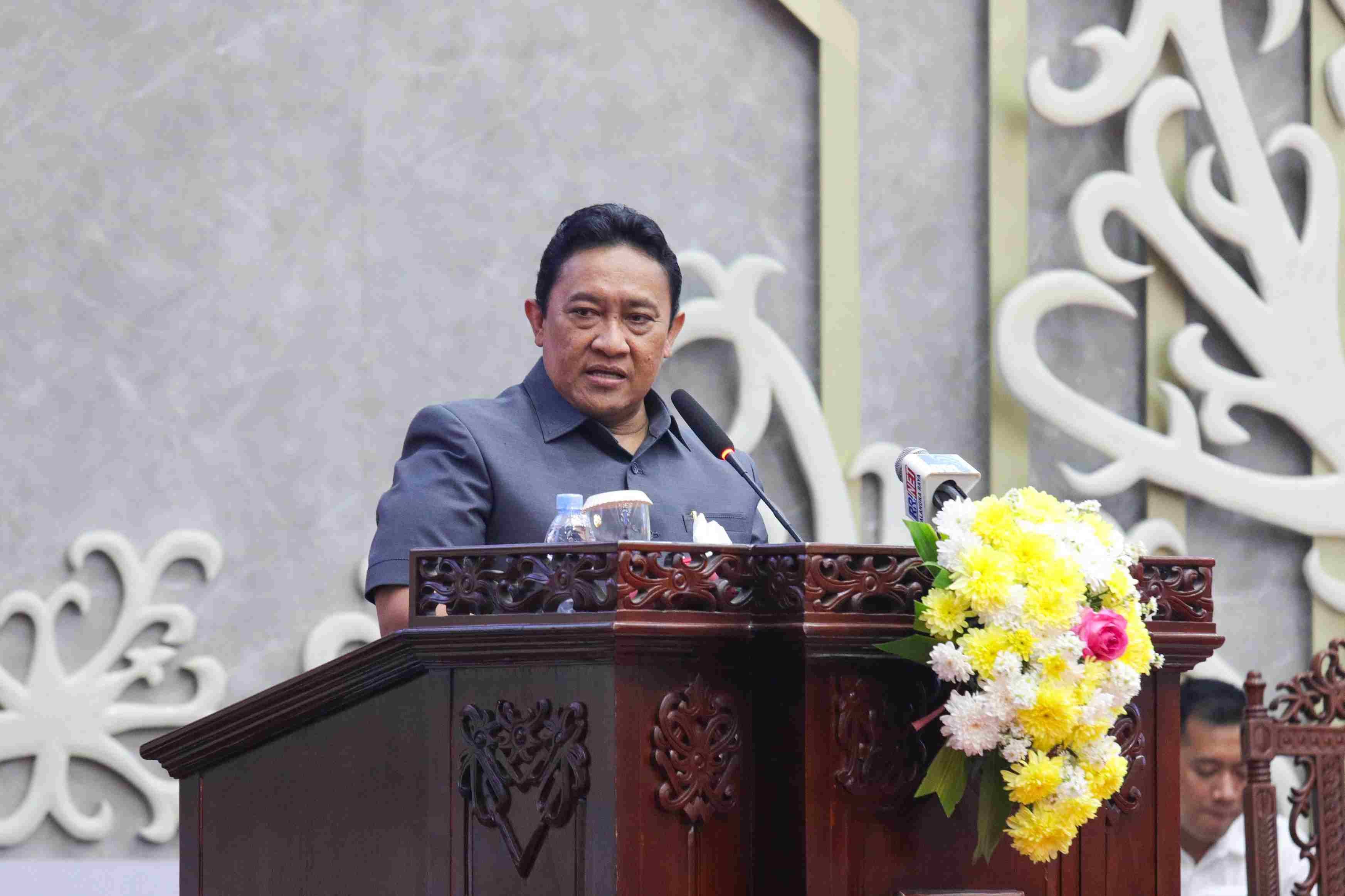 Wagub Kalteng Edy Pratowo Hadiri Rapat Paripurna ke-2 Masa Persidangan I DPRD Kalteng
