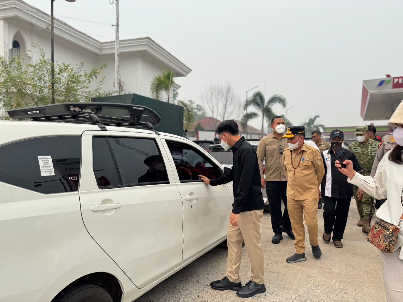 Antrean Panjang di SPBU Jalan Tjilik Riwut Jadi Perhatian Wapres Gibran