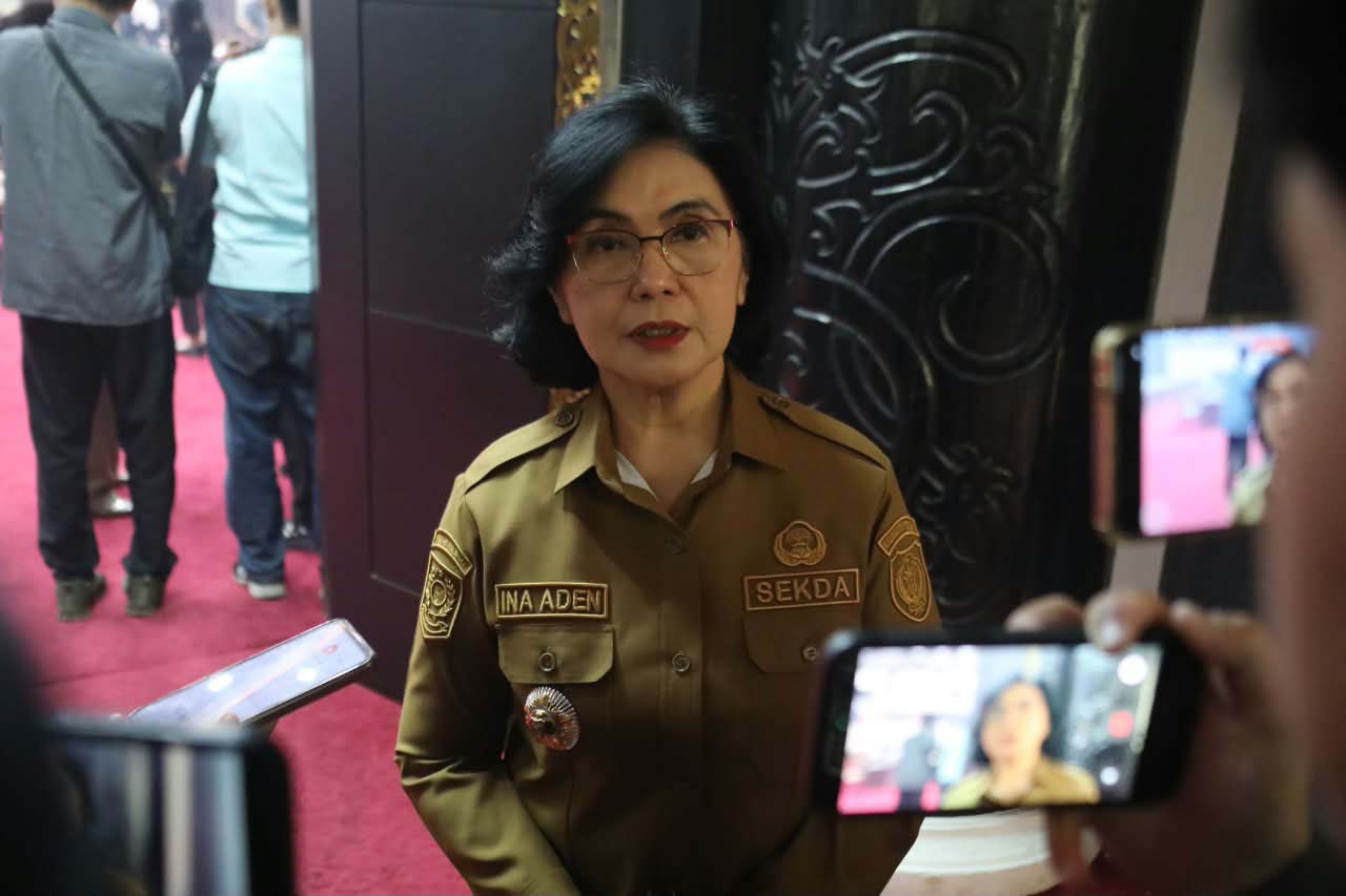 Sekda Kalteng Linae Victoria Aden Hadiri Rapat Paripurna Ke-9 Masa Persidangan I Tahun Sidang 2026