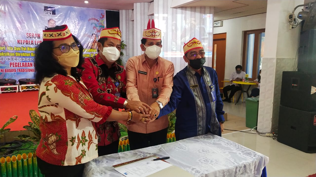 Serah Terima Jabatan Kepala LPP RRI Palangka Raya
