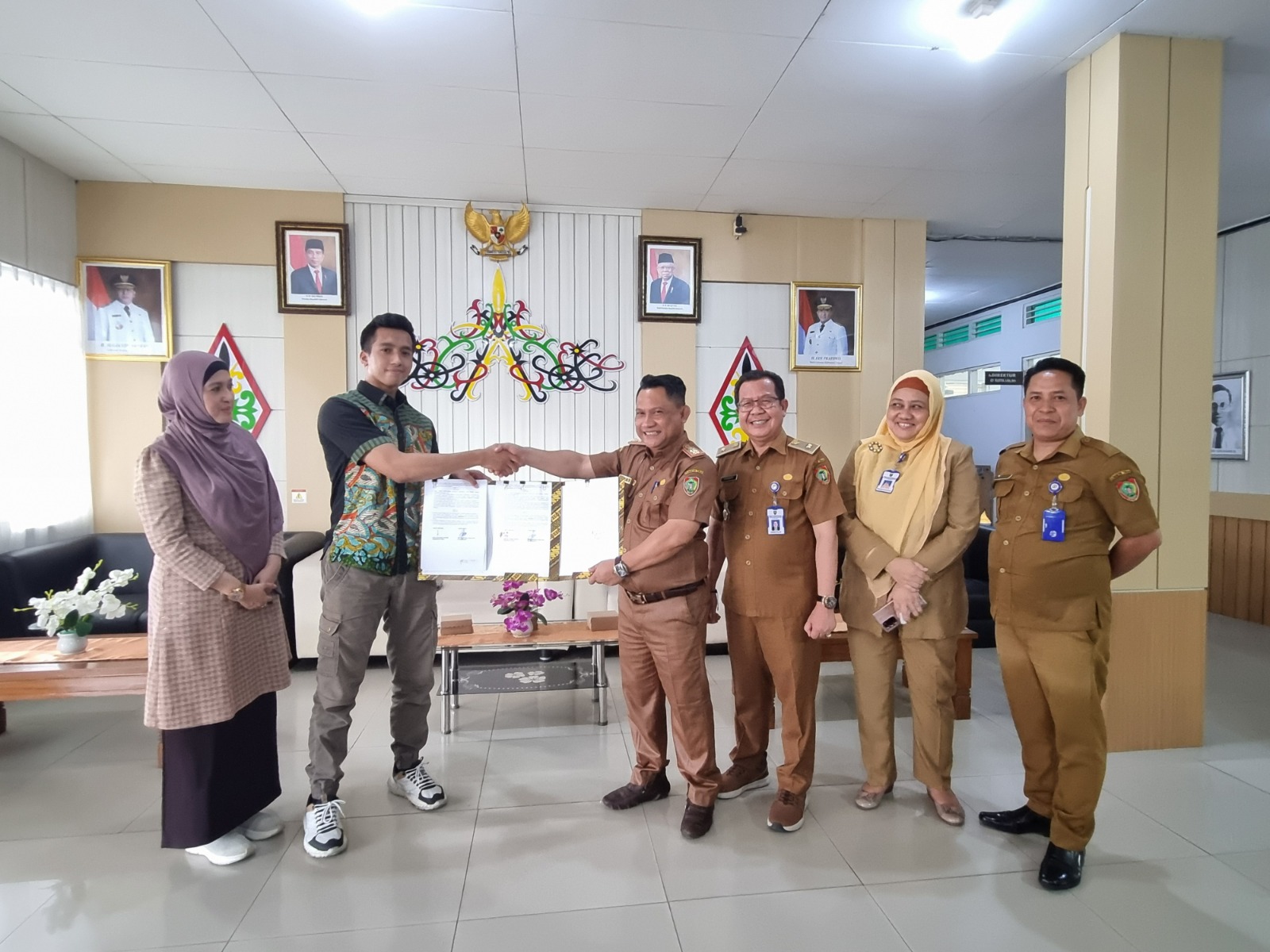 Plt. Direktur RSUD dr. Doris Sylvanus Lakukan Penandatanganan Perjanjian KSO PACS  Dengan PT. Norma Diagnostik Indonesia