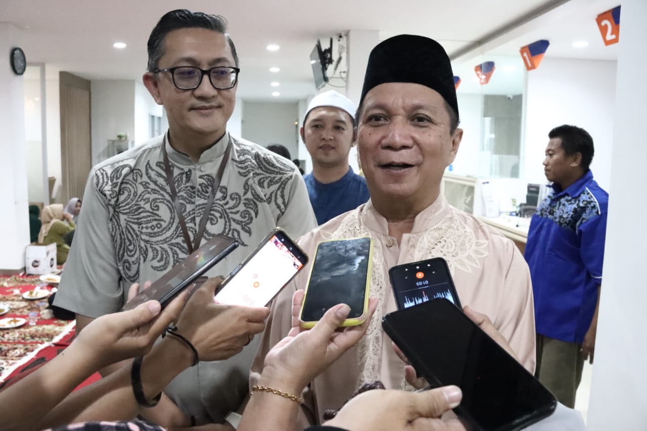 SAG Bidang SDM Dan Kemasyarakatan Hadiri Acara Buka Puasa Bersama yang Diadakan Oleh Bank Mandiri Taspen Kantor Cabang Palangka Raya