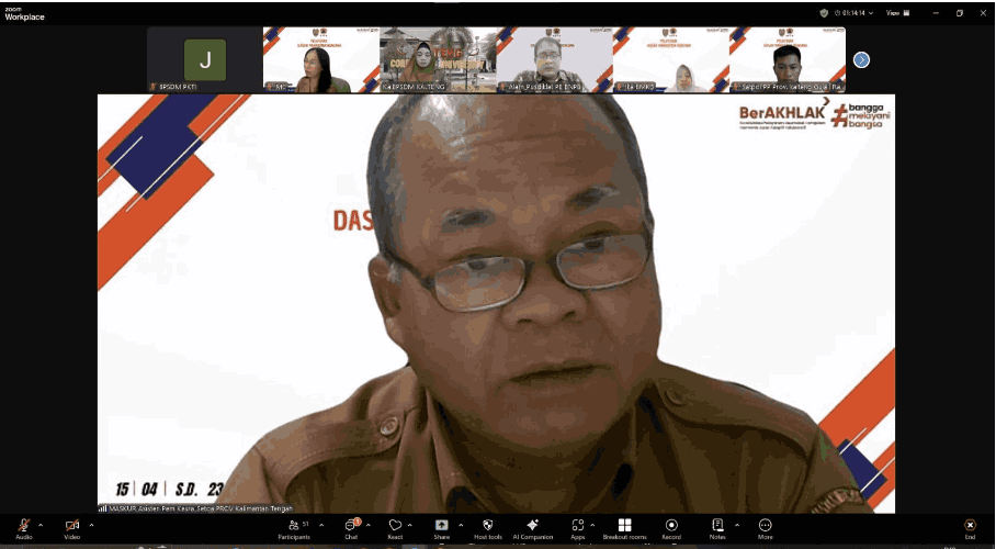 BPSDM Gelar Pelatihan Dasar Manajemen Bencana Secara E-Learning