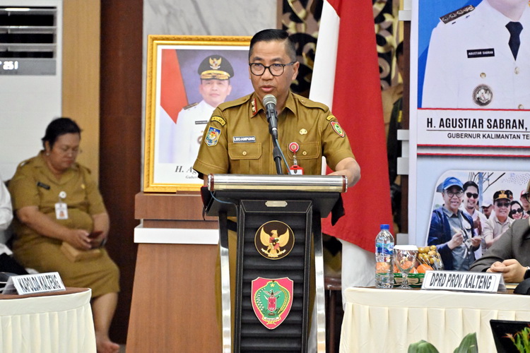 BAPPERIDA Prov. Kalteng Gelar Rakor Percepatan Penurunan Stunting se-Kalteng
