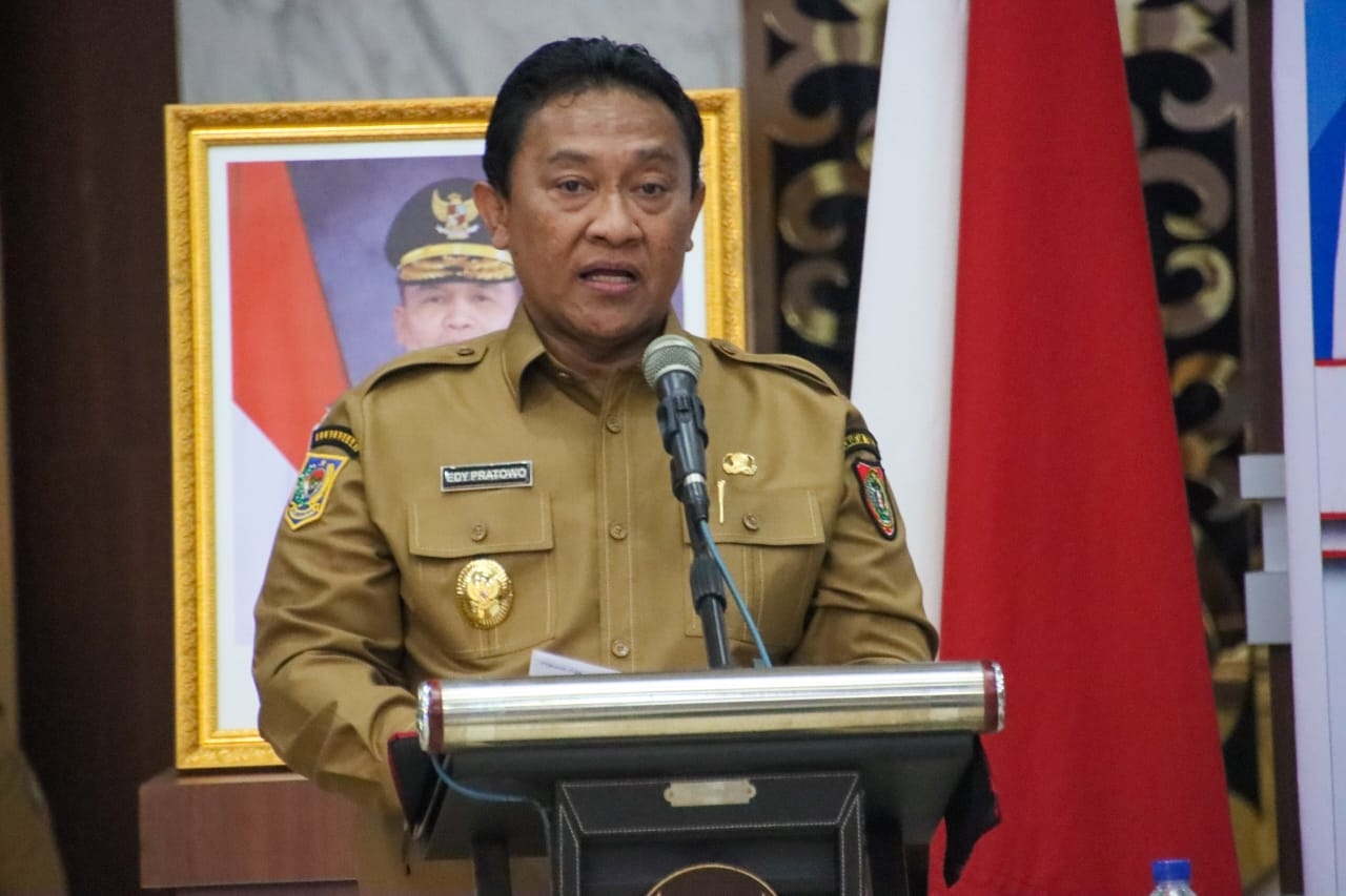 Dinas PMD Prov. Kalteng Hadiri Rakor Percepatan Penurunan Stunting se-Kalteng