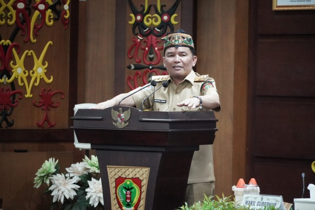 Gubernur Kalteng Agustiar Sabran Bersama Wagub Kalteng Edy Pratowo Terima Kunjungan Kerja Komisi V DPR RI
