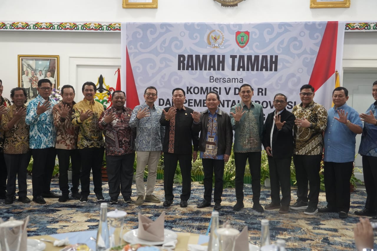 Gubernur Kalteng Agustiar Sabran Gelar Hasupa Hasundau Dengan Komisi V DPR RI