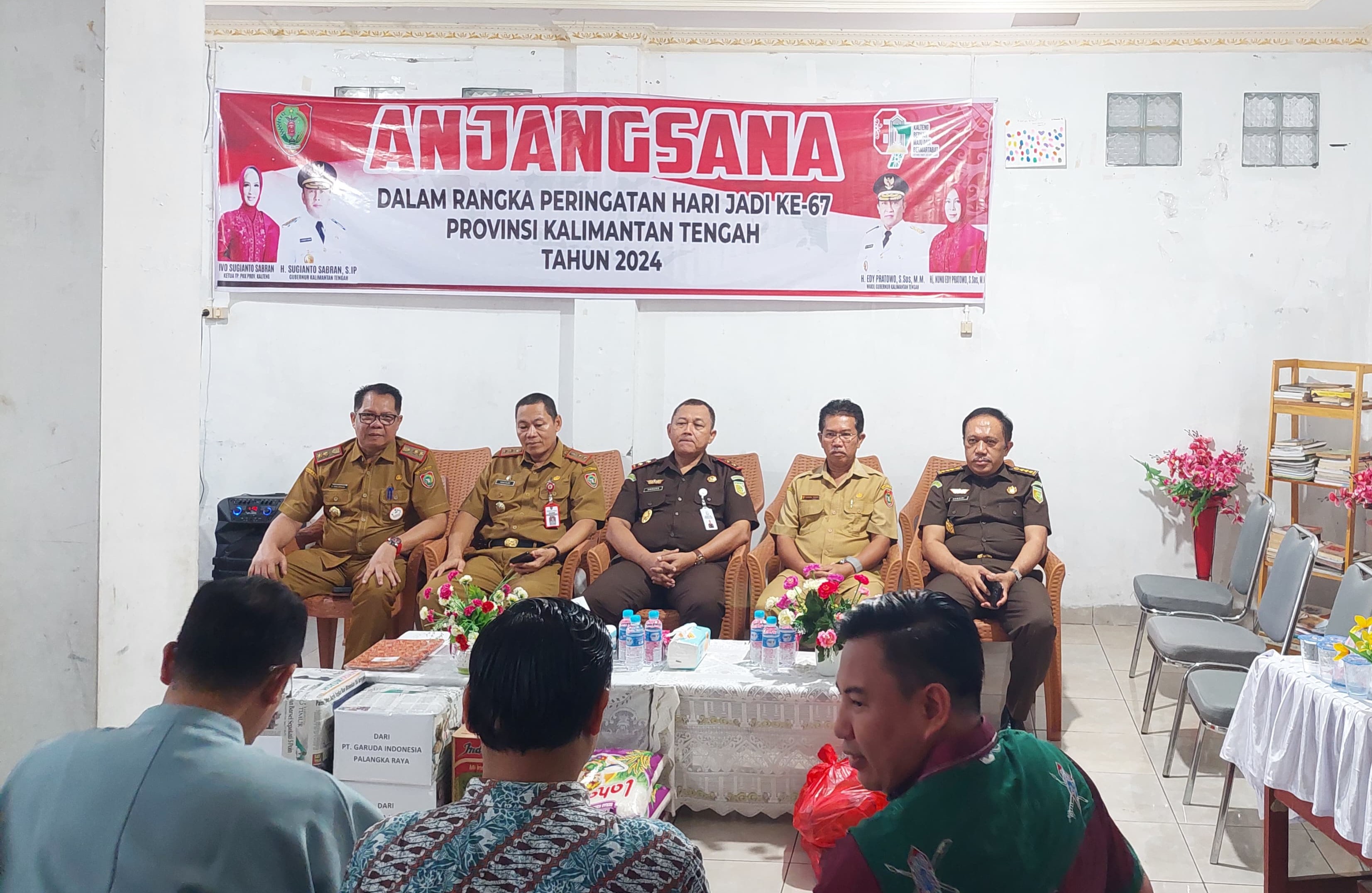 Kepala Dislutkan Prov. Kalteng Darliansjah Lakukan Anjangsana ke LKSA Imanuel