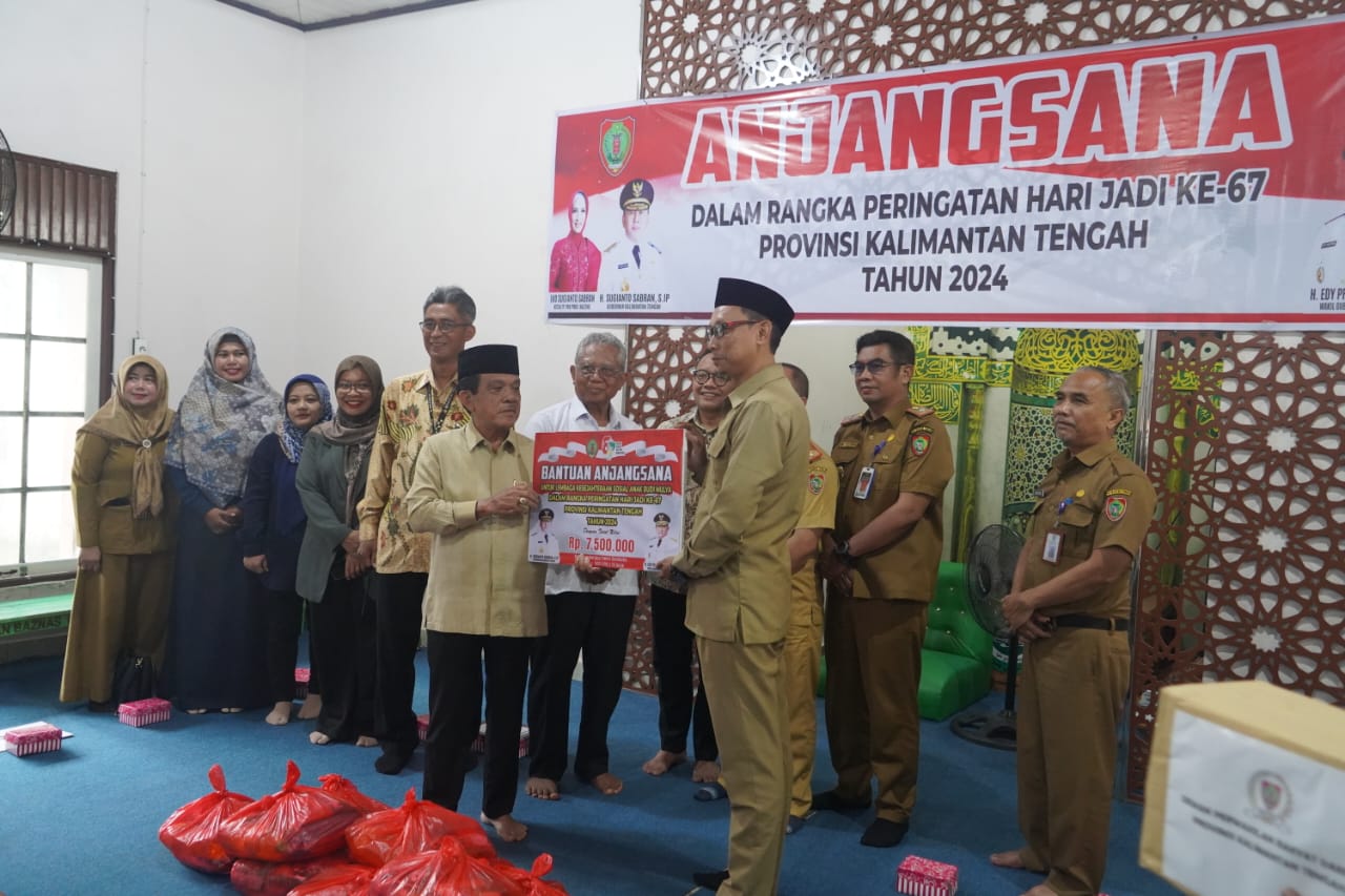 Wakil Ketua DPRD Prov. Kalteng Abdul Razak Pimpin Rombongan Anjangsana Jajaran Pemprov. Kalteng ke Lembaga Pembinaan Khusus Anak (LKSA) Budi Mulya