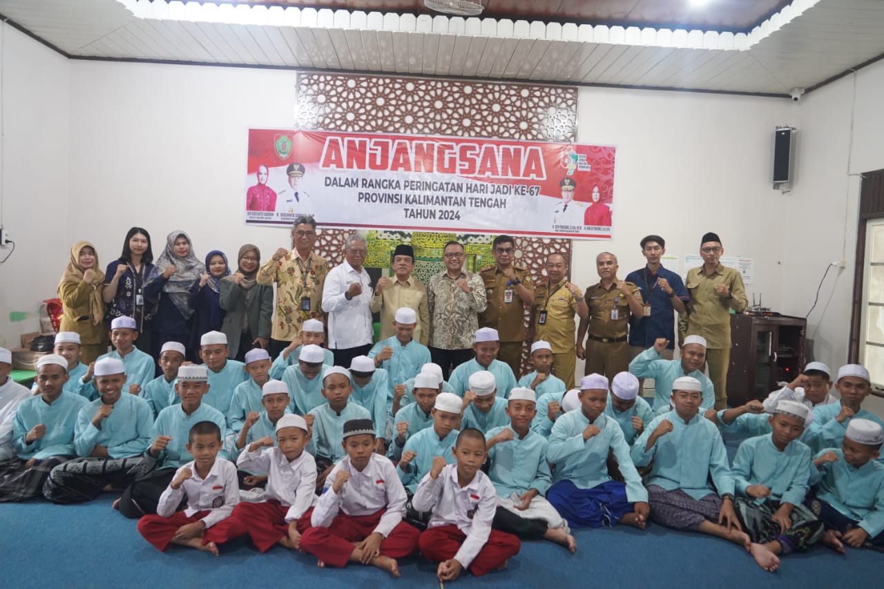 Wakil Ketua DPRD Prov. Kalteng Abdul Razak Pimpin Rombongan Anjangsana Jajaran Pemprov. Kalteng ke Lembaga Pembinaan Khusus Anak (LKSA) Budi Mulya