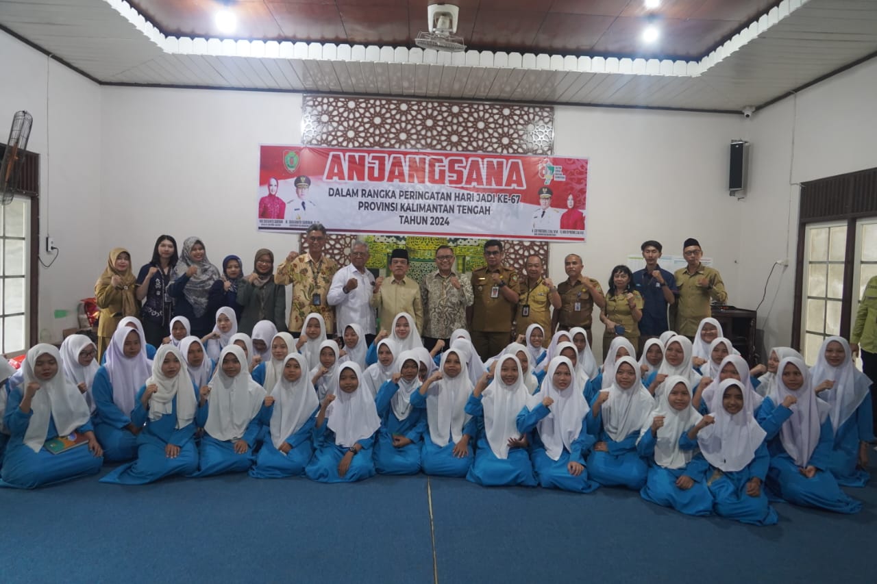 Wakil Ketua DPRD Prov. Kalteng Abdul Razak Pimpin Rombongan Anjangsana Jajaran Pemprov. Kalteng ke Lembaga Pembinaan Khusus Anak (LKSA) Budi Mulya
