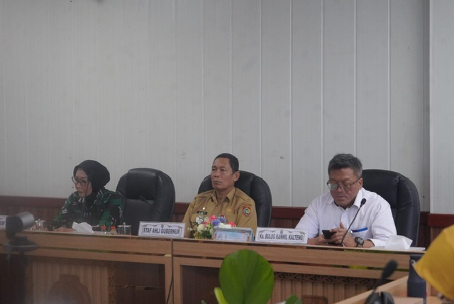 Pemprov Kalteng Ikuti Rakor Inflasi 2026 dan Launching Bahan Ajar Pendidikan Antikorupsi