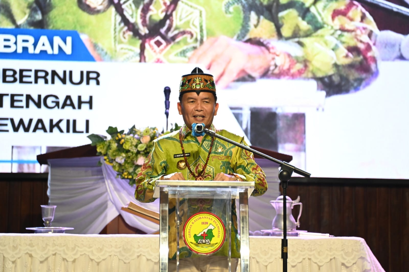 Gubernur Kalimantan Tengah Agustiar Sabran, Hadiri Konser Akbar Kontingen PESPARAWI Kalteng