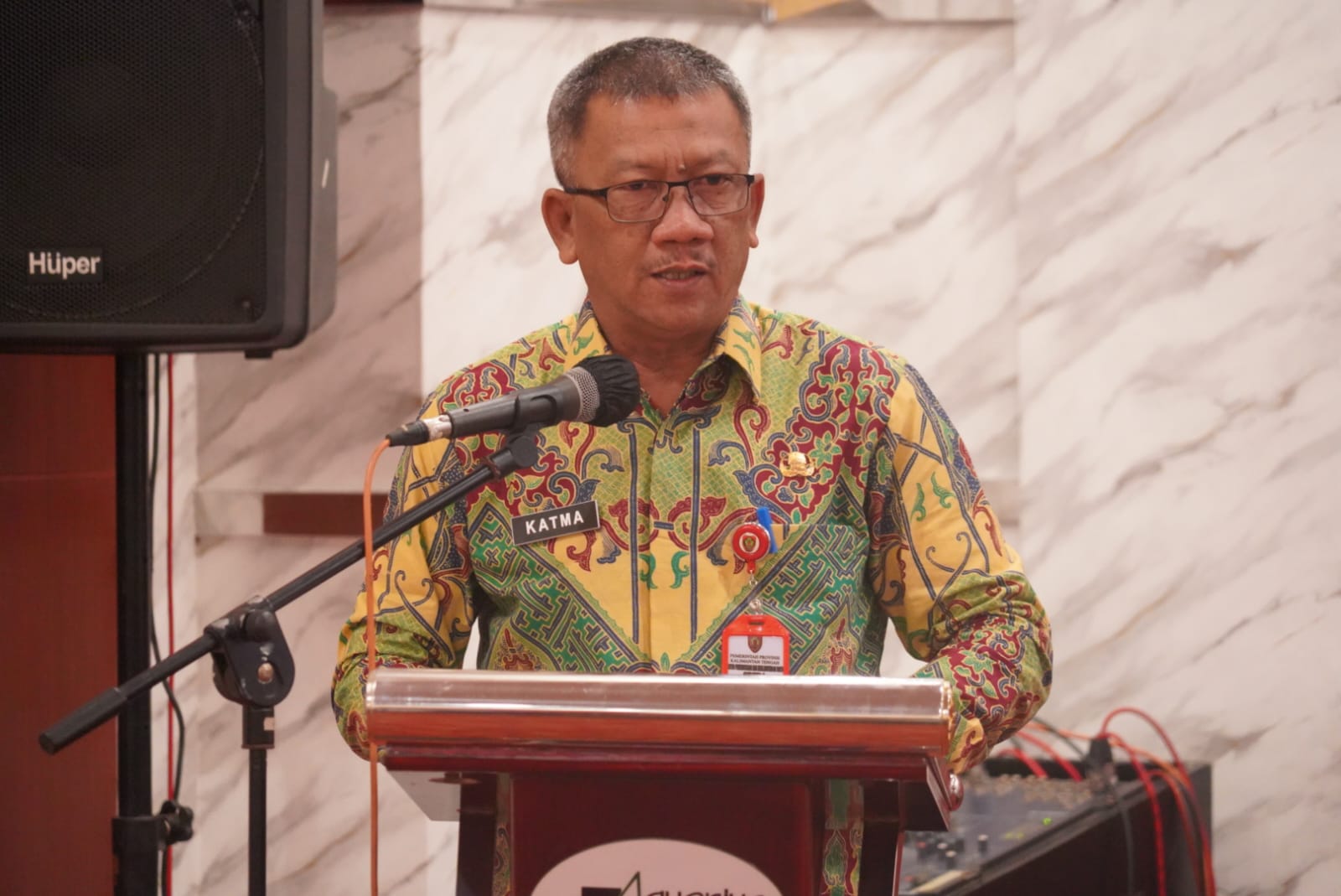 Asisten PemKesra Buka Rakor Forum Data Peningkatan Penyajian dan Pemanfaatan Data Gender dan Anak dalam Kelembagaan Data Prov. Kalteng Tahun 2023
