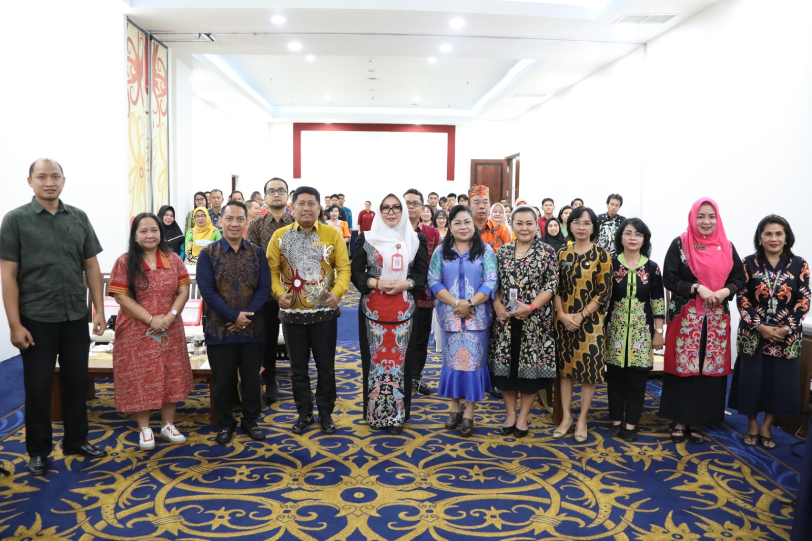 Kepala Disbudpar Prov. Kalteng Buka Audisi Paduan Suara Gita Bahana Nusantara 2023